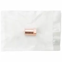 STREAMLINE Sweat Fitting Adapter: 1/2 in CTS x 1/2 in Pipe, Cup x FNPT, No Center Stop, Wrot Copper (MPN W 01231CB)