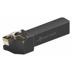 Left-hand indexable turning and profiling toolholder with 20 mm shank diameter, accepting 12 mm DCLNL-style inserts. Designed for external turning, facing, and profiling operations on CNC lathes.