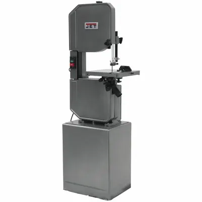 JET Band Saw: 13 1/2 in Throat Dp - Vertical, Metal: 39 to 278 SFPM/Wood: 3,300 SFPM - Manual Vertical Metal-Cutting Band Saws