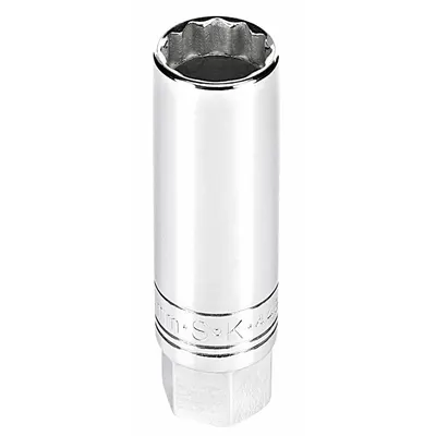 SK HAND TOOL, LLC Spark Plug Socket: 3/8 in Drive Size, 14 mm Socket Size - Metric Spark Plug Sockets
