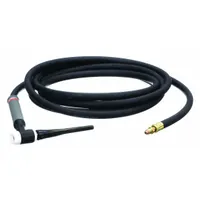 LINCOLN ELECTRIC TIG Torch: Air-Cooled, PTA-17, 12 1/2 ft, Rubber, 1-Piece, 17 (MPN K1782-1)