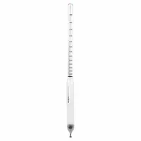 Specific Gravity Hydrometer: Specific Gravity Plain Form, 1.000/1.600, 0.005, Glass, +/-0.005 (MPN 6603-6)