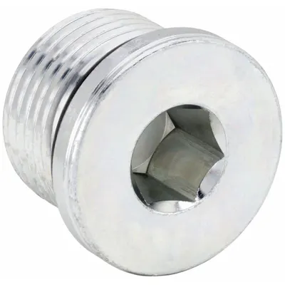 PARKER Plug: Plug, Steel, 18 mm, Threaded - Hydraulic Threaded Extreme-Pressure Pipe Fittings