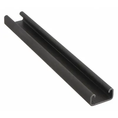 PBC LINEAR Hardened Crown Roller Rail: 1.625, 120 in Overall Lg, 1.625 in Overall Wd - PBC Linear Hardened Crown Roller Guide Rails