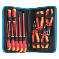 JONARD TOOLS Insulated Tool Kit: Insulated, 11 Total Pcs, Tool Case (MPN TK-110INS)