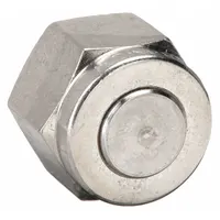 PARKER Compression Fitting Plug: 3/8 in OD Fitting Size, Compression, Stainless Steel (MPN 6BLP6-316)
