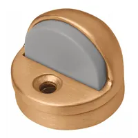 Dome Door Stop: Floor - Mounted, 1 13/16 in Wd, 1 1/2 in Overall Ht, Bronze (MPN 441CU.10)