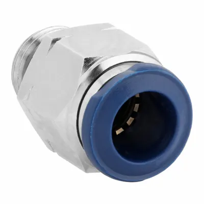 AIGNEP USA Nickel-Plated Brass Push-to-Connect x Universal - Nickel-Plated Brass Tube Fittings