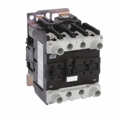 Dayton Magnetic Contactor: Non-Reversing, 4 Poles, 2NO/2NC Contacts, 40 A - Non-Reversing IEC Contactors