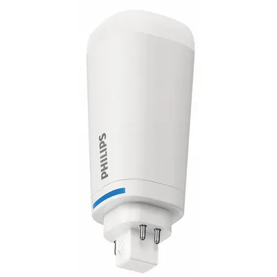 PHILIPS Compact LED Bulb: Type A, 4-Pin (GX24q), Tube, LED, 4000K, 1,300 lm Light Output - LED Plug & Play (UL Type A) Plug-In Lamps
