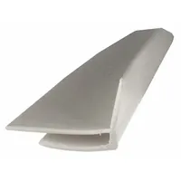 This PVC outside corner trim is designed for use with PVC wall panels and coverings, providing a clean finish and protection for exposed corners. It is suitable for industrial, commercial, and institutional environments where hygiene and impact resistance are required. The trim measures 8 ft in length with a thickness of 0.025 in and comes in Silver Gray