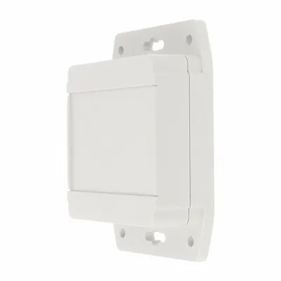 HAMMOND Enclosure: ABS, 3 in x 3 in x 1 in, NEMA 12/13/4/4X/6/6P, Screw On - Fiberglass Submersible Enclosures