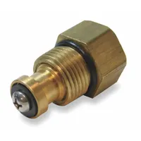 ACORN Prison Toiler Control Stops: Penal-Trol® Valves, Brass, 2 in Overall Wd, 3 in Overall Ht (MPN 2755-000-001)