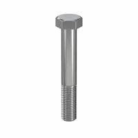 Hex Head Cap Screw: Stainless Steel, 316, Plain, M20, Metric, 130 mm lg, Fully Threaded, 5 PK (MPN HC3XX20130-005P1)