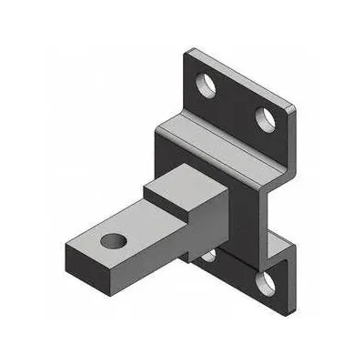 SPEEDAIRE T-Bracket: Flange/Foot Mount Type, Fits 10 mm Bore Dia, 40 mm Overall Ht - T-Bracket Mounting