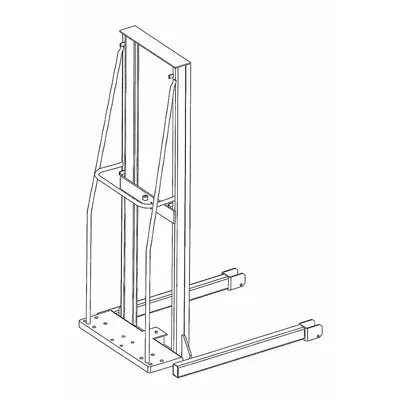 Dayton Piston Rod: For /2MPT5/ - Dayton Platform Lift Truck Parts