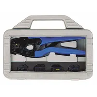POWER FIRST Crimper Kit: For Wire Terminal, 10 AWG/12 AWG/14 AWG/16 AWG/18 AWG/20 AWG/22 AWG