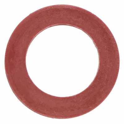 GILMOUR Garden Hose Washers: For 3/4 in Hose I.D., Rubber, Red