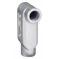 Conduit Outlet Body: Iron, Zinc Plated with Powder Coated, 3/4 in Trade Size, LB Body (MPN LB27CG-TB)