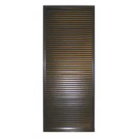 Door Louver Kits: Steel, 12 in Louver Ht, 24 in Louver Wd (MPN LV-FL-G 24 x 12)
