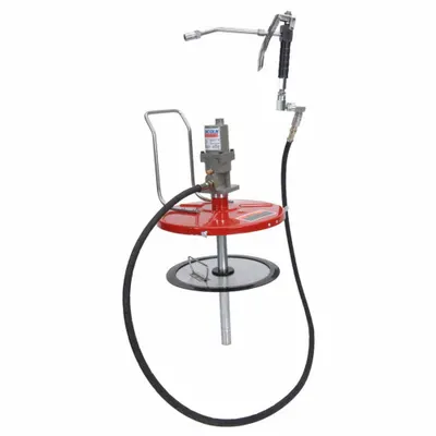 LINCOLN Air Drum Pump: Pump Only, 40:1 (MPN 4489). Key specifications — Brand: LINCOLN. - Grease Dispensing Piston Drum Pumps
