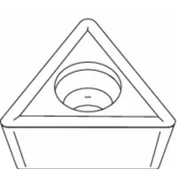 WIDIA Triangle Turning Insert: TCMT3251, TCMT16T304 (MPN 2028607)