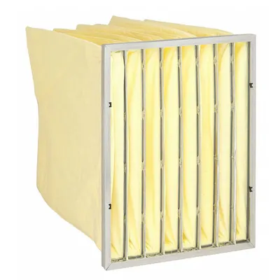 OEM Pocket Air Filter: 24 in x 20 in x 22 in, MERV 13, White, Synthetic - MERV 13 Pocket Air Filters