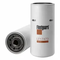 FLEETGUARD Automotive Oil Filter: 13 3/8 in Overall Ht, 17 1/2 in Overall Lg, 11 7/8 in Overall Wd (MPN LF17473)