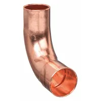 NIBCO Sweat Fitting Elbow: 1 1/4 in CTS x 1 1/4 in CTS, FTG x FTG, Wrot Copper (MPN 607-2LT 11/4)