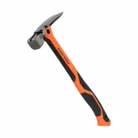 Vibration-Reducing Hammer, 20-Ounce: Forged Steel, Textured Grip, Steel Handle, 20 oz Head Wt (MPN H81020)
