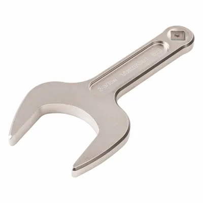 TEKTON Open End Wrench: Chromium Molybdenum Steel, Satin, 2 3/16 in Head Size - SAE, Single End, Open End Service Wrenches
