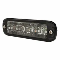 ECCO Warning Light: Emergency Vehicle Perimeter Light, Amber/Green, 3/8 in Overall Wd, LED, 12-24V (MPN ED3802AGH-WWG)