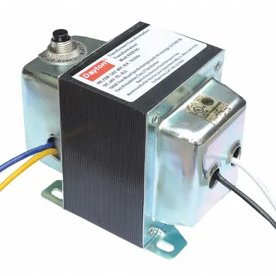 Dayton Class 2 Transformer: 60 VA Power Rating, 120V AC/208V AC/240V AC/480V AC - Open Class 2 Transformers