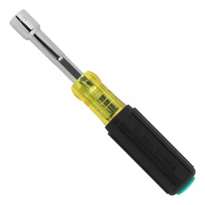 KLEIN TOOLS Single-Bit Nut Drivers: Metric, Without Magnetized Tip, Std, Hollow Hex Nut Driver - Pass-Through Nut Drivers