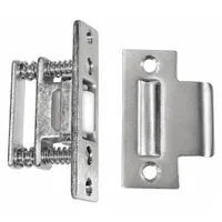 Cabinet Catch: Brass, Roller, 3 3/8 in Ht, 1 in Wd (MPN 592 US26D)