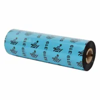 THERMAL TRANSFER RIBBON: Zebra, 4.33 in Ribbon Wd, 242 ft Ribbon Lg, 1/2 in Core Dia., Black, Wax (MPN 05319GS11007)