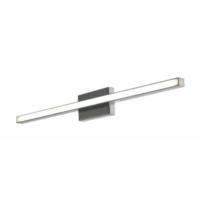 AFX INC. Barlow 24" LED Vanity: Chrome, 1,125 lm_2,600 lm, 3000K, 22 W, 120V AC - Barlow Vanity Lights