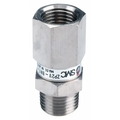 SMC Vacuum Saving Valve: 8 lpm Min Flow Rate, 100 kPa, 8 mm Hex Size, 18.1 mm Overall Lg - Vacuum Saving Valves