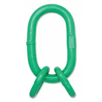 CAMPBELL Master Link Assembly: Master Link Assembly, 12,900 lb Working Load Limit, 100 Grade, Oblong (MPN 5682215)