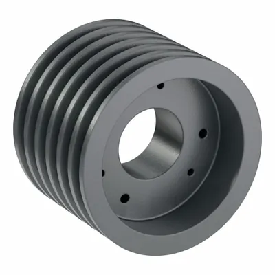 OEM V-Belt Pulley: B62 - Bushed-Bore Cast-Iron V-Belt Pulleys