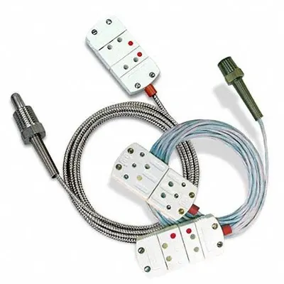 OMEGA Threaded RTD Probe with Conduit Connection - Threaded RTDs with Conduit Connection