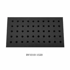 Test tube rack made of EVA material, designed to hold up to 50 tubes. Suitable for organizing samples in laboratory settings, including during experiments, centrifugation, or transport.