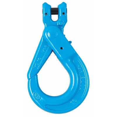 YOKE Self-Locking Hook: 22,600 lb Working Load Limit, 100 Hook Grade, Alloy Steel - Self-Locking Hooks for Lifting