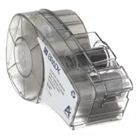 Combined Label and Ribbon Cartridge: 3/4 in, 21 ft, Cryogenic Autoclavable Polypropylene (MPN M21-750-7425)