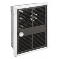 MARKEL Recessed Electric Wall-Mount Heater: 750 W/1500 W, 120V AC, Single Phase, 120V AC, 1-phase (MPN E3055T2DWB)