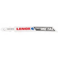 Bi-metal jigsaw blade with T-shank, 3-5/8 in length, 14 TPI. Designed for cutting ferrous metals and steel. Pack of 3.