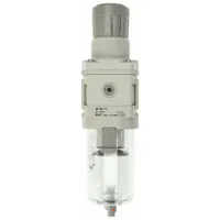 SMC Filter Regulator: AW-D Series, 3/8 in NPT, 5 micron, 0.85 MPa Max Op Pressure, Auto Drain (MPN AW30-N03-Z-D)