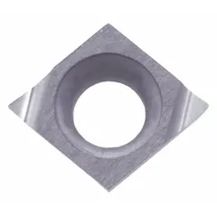 This diamond indexable turning insert is designed for precision machining of non-ferrous materials, including aluminum alloys, copper, and plastics. It is suitable for turning, facing, and boring operations, delivering a high-quality surface finish and extended tool life.