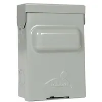 MIDWEST Air Conditioning Disconnect Switch: Non-Fusible, 60 A, Single Phase, 240V AC, Pull-out (MPN U065NA1010)