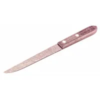 AMPCO Common Knife: Straight, 10 1/4 in Overall Lg, Copper Nickel, Wood, 5 3/4 in Blade Lg (MPN K-5)